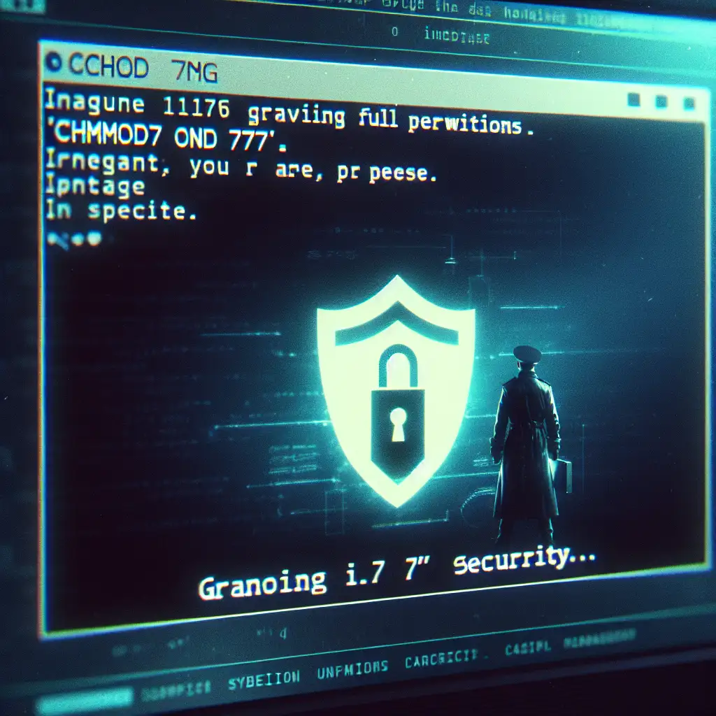 Chmod All Permissions To File