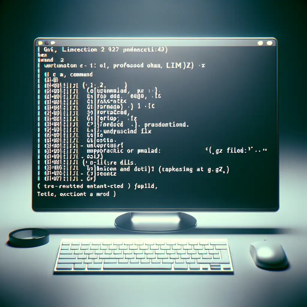 How To Open Gz File In Linux